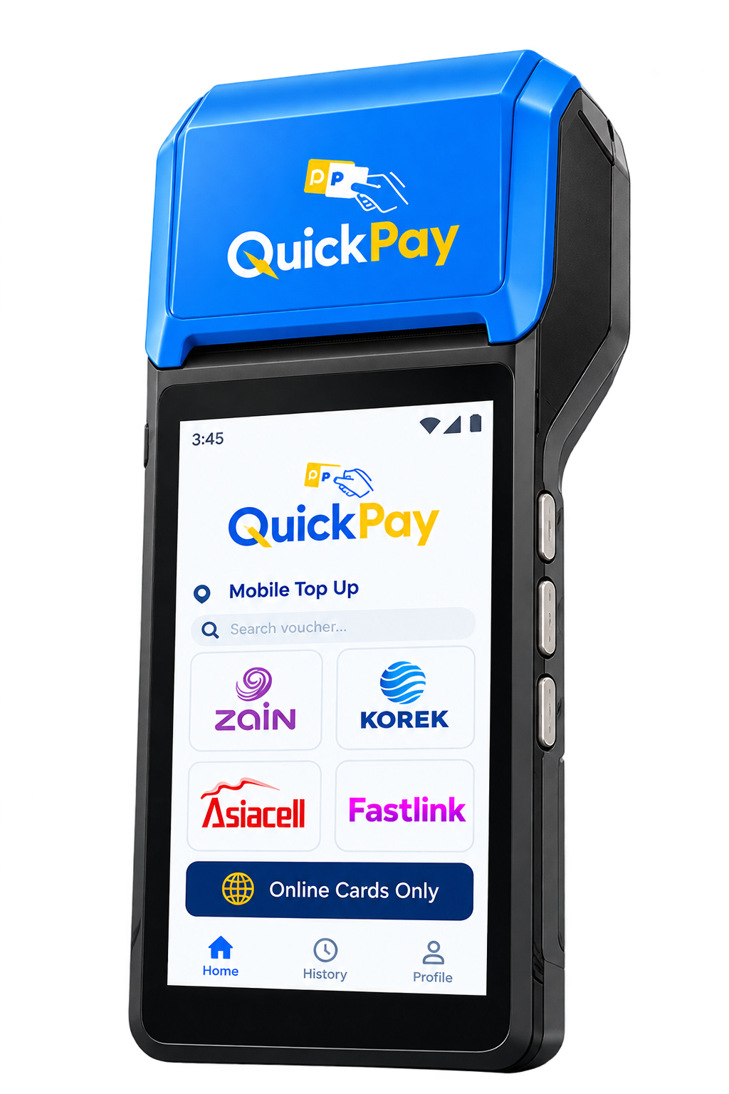 QuickPay merchant POS device